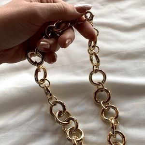 J. Crew Gold Link Necklace NWOT